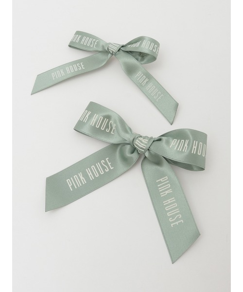 PINK HOUSE（ピンクハウス）の「ロゴリボンミニブローチセット（ブローチ/コサージュ・レディース・ピンク/ラベンダー/ミント/ベージュ/キナリ/スカイブルー/ブラック/レッド・フリー）」の5枚目の写真