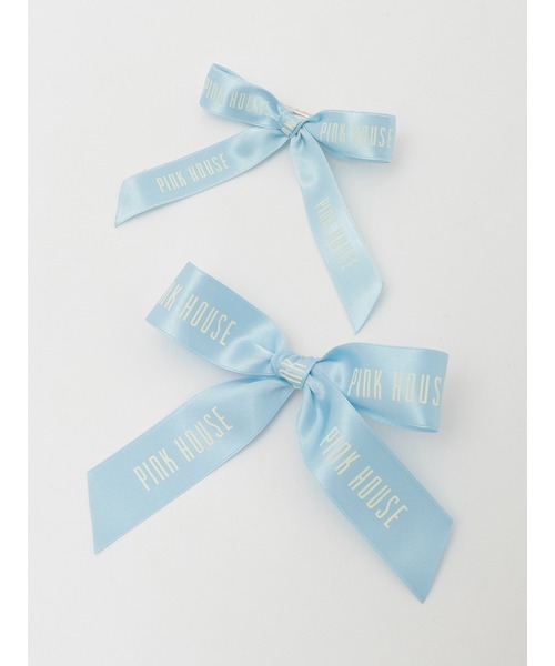 PINK HOUSE（ピンクハウス）の「ロゴリボンミニブローチセット（ブローチ/コサージュ・レディース・ピンク/ラベンダー/ミント/ベージュ/キナリ/スカイブルー/ブラック/レッド・フリー）」の6枚目の写真