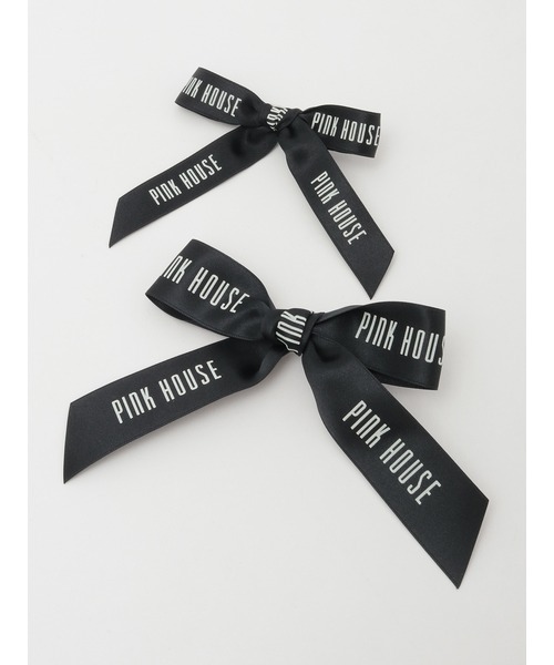 PINK HOUSE（ピンクハウス）の「ロゴリボンミニブローチセット（ブローチ/コサージュ・レディース・ピンク/ラベンダー/ミント/ベージュ/キナリ/スカイブルー/ブラック/レッド・フリー）」の3枚目の写真