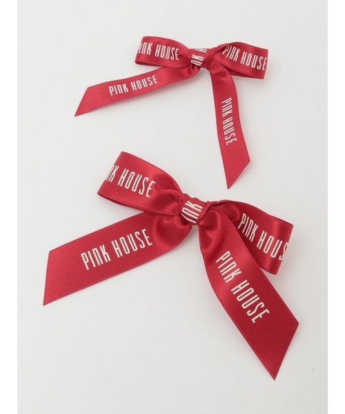 PINK HOUSE（ピンクハウス）の「ロゴリボンミニブローチセット（ブローチ/コサージュ・レディース・ピンク/ラベンダー/ミント/ベージュ/キナリ/スカイブルー/ブラック/レッド・フリー）」の9枚目の写真