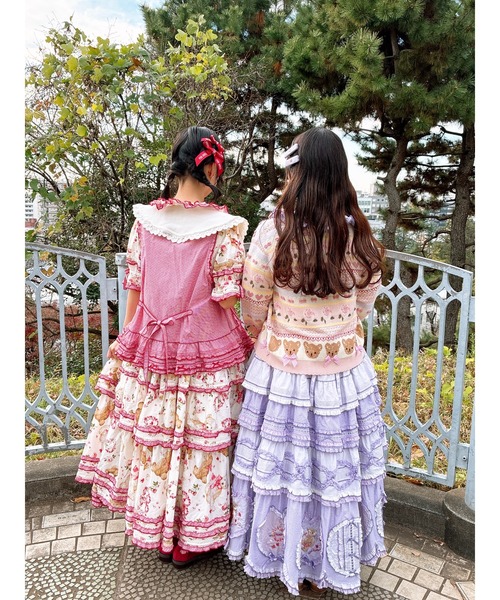 PINK HOUSE（ピンクハウス）の「ロゴリボンミニブローチセット（ブローチ/コサージュ・レディース・ピンク/ラベンダー/ミント/ベージュ/キナリ/スカイブルー/ブラック/レッド・フリー）」の14枚目の写真