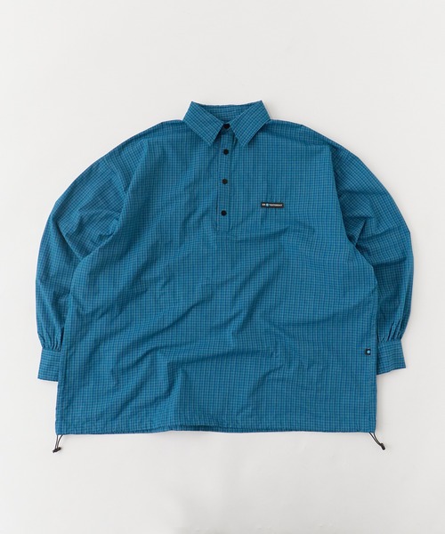 OK YESTERDAY（オッケーイエスタデイ）の「OK YESTERDAY / オーケー イエスタデイ プルオーバーシャツ PULLOVER SHIRT 2026年 夏 夏服（シャツ/ブラウス・レディース・ブルー/ブラック/ブラック系/ネイビー・L/M）」の16枚目の写真