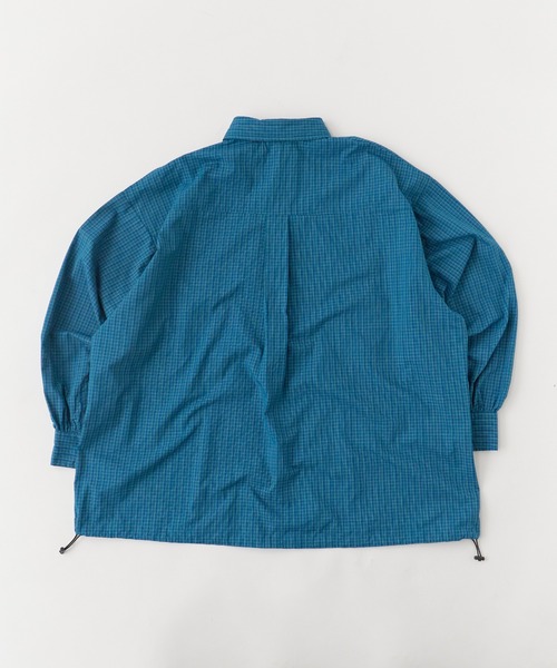 OK YESTERDAY（オッケーイエスタデイ）の「OK YESTERDAY / オーケー イエスタデイ プルオーバーシャツ PULLOVER SHIRT 2026年 夏 夏服（シャツ/ブラウス・レディース・ブルー/ブラック/ブラック系/ネイビー・L/M）」の17枚目の写真