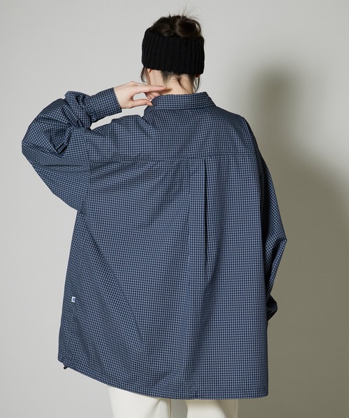 OK YESTERDAY（オッケーイエスタデイ）の「OK YESTERDAY / オーケー イエスタデイ プルオーバーシャツ PULLOVER SHIRT 2026年 夏 夏服（シャツ/ブラウス・レディース・ブルー/ブラック/ブラック系/ネイビー・L/M）」の11枚目の写真