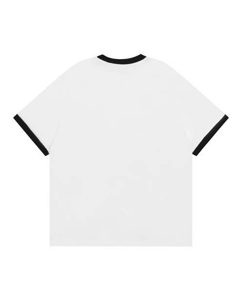 Ressaca(レサーカ)の「オーバーサイズダックスフンドリンガーTシャツ(Tシャツ/カットソー・メンズ・ホワイト/グレー・XL/M/L)」の5枚目の写真