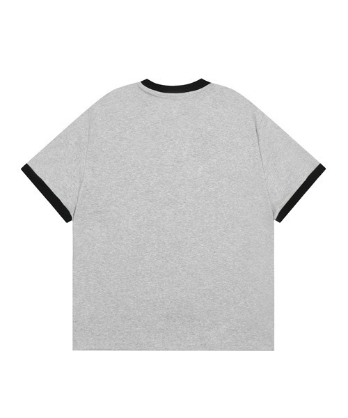 Ressaca(レサーカ)の「オーバーサイズダックスフンドリンガーTシャツ(Tシャツ/カットソー・メンズ・ホワイト/グレー・XL/M/L)」の4枚目の写真