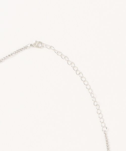 NO WAY（ノーウェイ）の「/Bz/クロストップ有刺鉄線モチーフチェーンネックレス 3点セット(MA/EK546)（ネックレス・レディース・シルバー・FREE）」の5枚目の写真