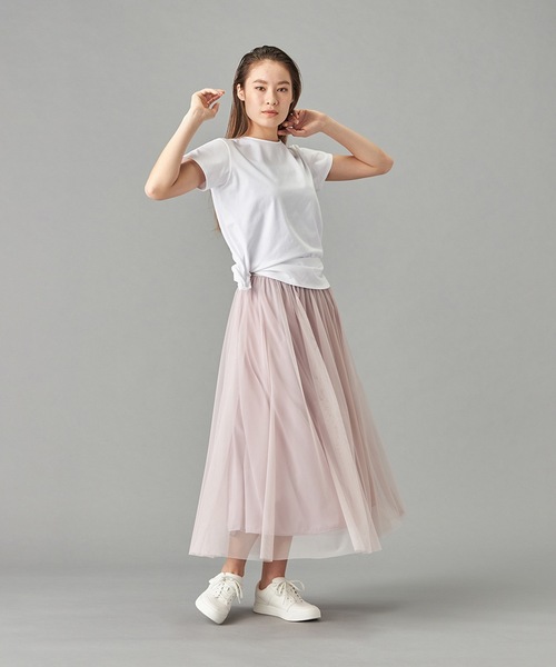 Chacott(チャコット)の「チュールスカート(スカート・レディース・パープル/ブラック・M)」の10枚目の写真