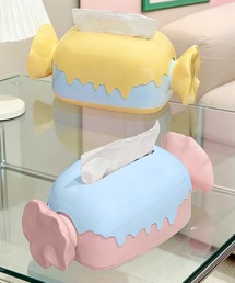 almo（アルモ）の「【Bls】【ZA】【Bling Leads】キャンディ型 ティッシュケース/カバー(BL)（インテリア雑貨）」