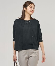【アンサンブル着用可】Vis/Peスパーク クルーネック カーディガン