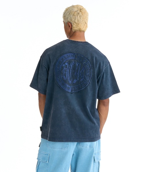 DC SHOES(ディーシーシューズ)の「DC SHOES メンズ 26 HIDDEN SS Tシャツ 【2026年春夏モデル】/バックプリント半袖Tシャツ(Tシャツ/カットソー・メンズ・ネイビー/ブラック系その他/グレイッシュベージュ・MEDIUM/LARGE/X-LARGE)」の3枚目の写真