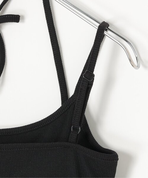 notch.（ノッチ）の「カットリブチョーカーフウキャミ（タンクトップ・レディース・オフホワイト/ブラウン/ブラック・M）」の11枚目の写真