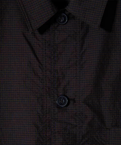 HORLISUN(ホーリーサン)の「Joshua Small Check Shirt Jacket Brown(シャツ/ブラウス・メンズ・その他・MEDIUM/SMALL/LARGE)」の3枚目の写真