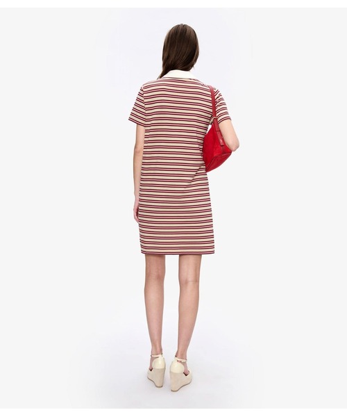 A.P.C.(アーペーセー)の「ROBE POLO RAYE(ワンピース・レディース・ベージュ・M/S)」の3枚目の写真