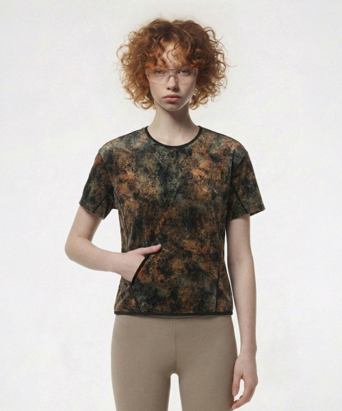 PRINOAR(プリノア)の「エテリアルショートスリーブ - アース(Tシャツ/カットソー・レディース・ブラウン系その他・SMALL/MEDIUM/LARGE)」の5枚目の写真