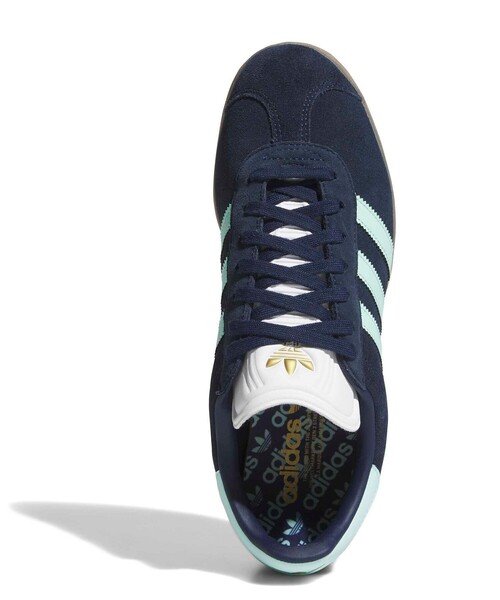adidas Golf(アディダスゴルフ)の「【adidas(アディダス)】ガゼルゴルフシューズ/ユニセックス(スニーカー・メンズ・ネイビー/ホワイト・25.0cm/24.5cm/24.0cm/26.0cm/27.0cm/26.5cm/23.5cm)」の3枚目の写真