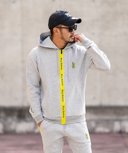 adamsJUGGLER(アダムスジャグラー)の「RTEGネオン/OEジップフーディー(パーカー・メンズ・グレー/ブラック・S/M/L/XL)」の17枚目の写真