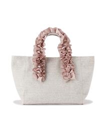 EDIT COLOGNE（エディットコロン）の「フリルハンドルトートバッグ（ショルダーバッグ）」