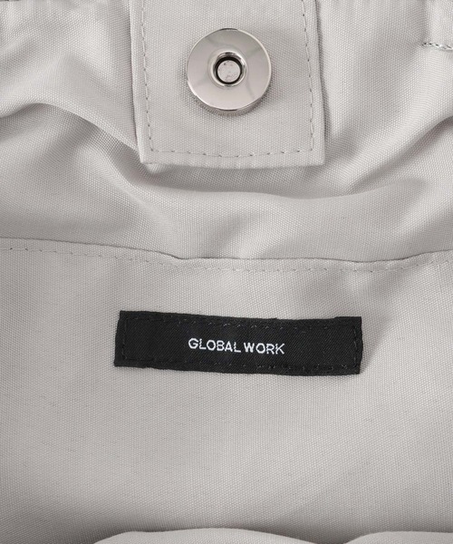 GLOBAL WORK（グローバルワーク）の「ラメトート/651443（クラッチバッグ・レディース・ブラック/ダークブラウン/ライトグレー・FREE）」の13枚目の写真