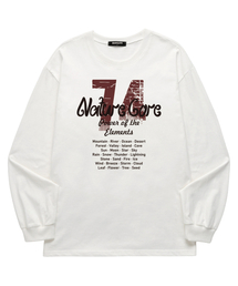 BARIGATE（バリゲート）の「74 NATURE CORE ロングスリーブ (BLS041) ホワイト（Tシャツ/カットソー）」
