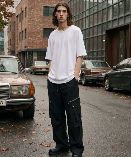 NTBC(エヌティービーシー)の「Uネッククールベーシック半袖Tシャツ_2COLOR(Tシャツ/カットソー・レディース・ホワイト/ブラック・MEDIUM/LARGE/X-LARGE)」の21枚目の写真