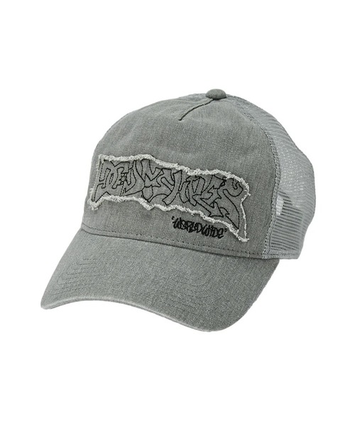 DC(ディーシー)の「DC/ディーシー キャップ キッズ 26 GRAFFITI MESH SNAPBACK YCP262503(キャップ・キッズ・グレー/ブラック・FREE)」の2枚目の写真