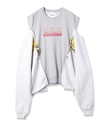 DISCOVERED（ディスカバード）の「Open Shoulder Docking Wide Sweat（スウェット）」