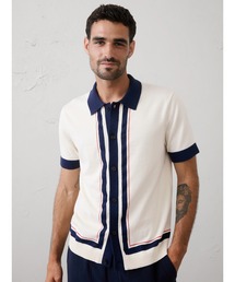 BANANA REPUBLIC FACTORY STORE　　ボーダーストライプ セーター ポロ