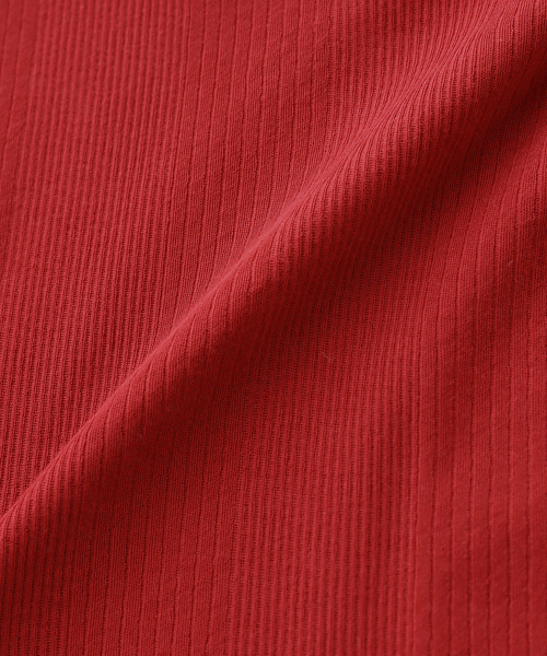 JOURNAL STANDARD（ジャーナルスタンダード）の「マルチマッチハリヌキテレコTEE（Tシャツ/カットソー・レディース・ブラウン/レッド/アイボリー・FREE）」の7枚目の写真