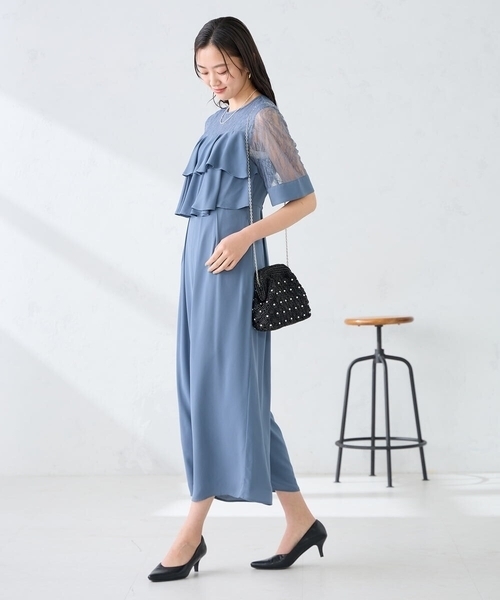 a.v.v(アーヴェヴェ)の「パール調編みバッグ(ショルダーバッグ・レディース・ゴールド/ブラック・38)」の18枚目の写真