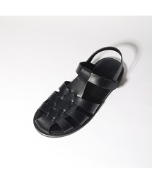 Jalan Sriwijaya/99057/2081/CALF/BLACK/VIBRAM SOLE（サンダル