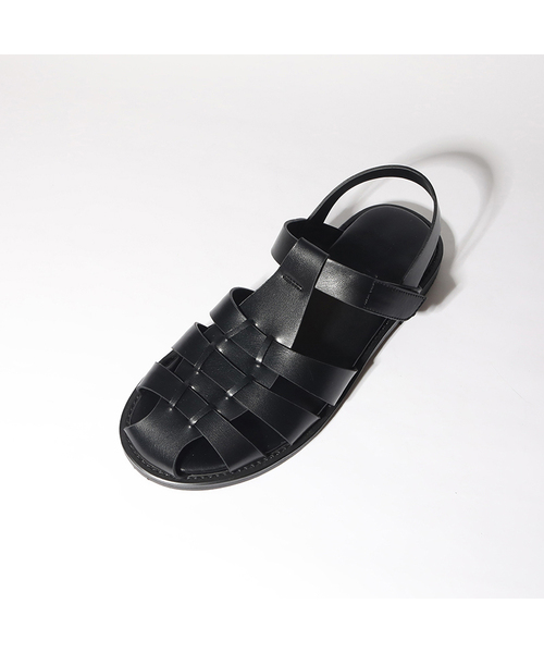 APTO(アプト)の「メジ フィッシャーマンサンダル AHSS033(サンダル・レディース・ブラック・23cm/23.5cm/24cm/24.5cm/25cm)」の1枚目の写真
