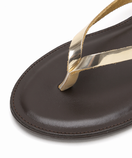 Spick & Span(スピックアンドスパン)の「NICOLAS LAINAS / ニコラス ライナス トングサンダル(サンダル・レディース・ブラウン・38/37/36)」の11枚目の写真