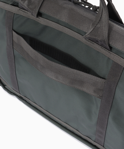 B.C STOCK（ベーセーストック）の「BRIEFING / ブリーフィング BS BOX 2WAY PACK AG（トートバッグ・メンズ・グレー・FREE）」の7枚目の写真