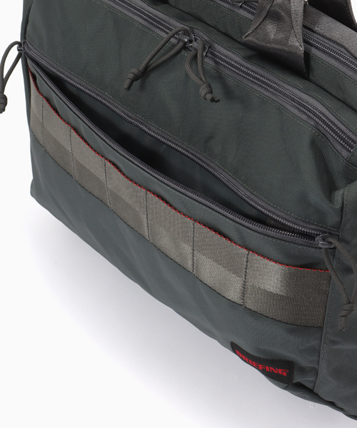 B.C STOCK（ベーセーストック）の「BRIEFING / ブリーフィング BS BOX 2WAY PACK AG（トートバッグ・メンズ・グレー・FREE）」の8枚目の写真