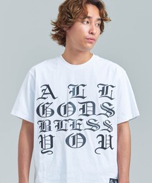 GALLIS ADDICTION | GA O.E 刺繍-Print Tee(Tシャツ/カットソー)