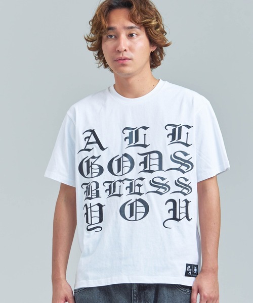 GALLIS ADDICTION(ガリスアディクション)の「GA O.E 刺繍-Print Tee(Tシャツ/カットソー・メンズ・ホワイト/ブラック・M/L)」の3枚目の写真