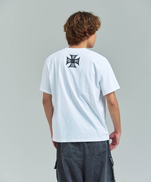 GALLIS ADDICTION(ガリスアディクション)の「GA O.E 刺繍-Print Tee(Tシャツ/カットソー・メンズ・ホワイト/ブラック・M/L)」の9枚目の写真
