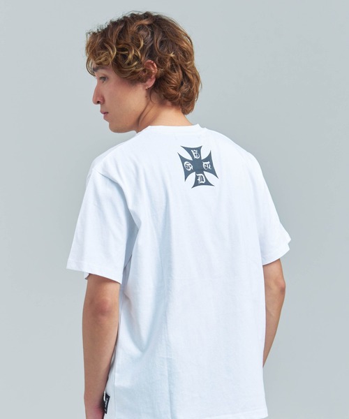 GALLIS ADDICTION(ガリスアディクション)の「GA O.E 刺繍-Print Tee(Tシャツ/カットソー・メンズ・ホワイト/ブラック・M/L)」の10枚目の写真