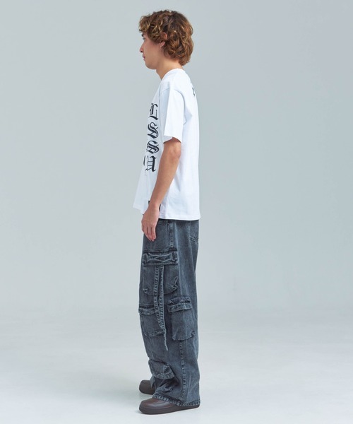 GALLIS ADDICTION(ガリスアディクション)の「GA O.E 刺繍-Print Tee(Tシャツ/カットソー・メンズ・ホワイト/ブラック・M/L)」の16枚目の写真