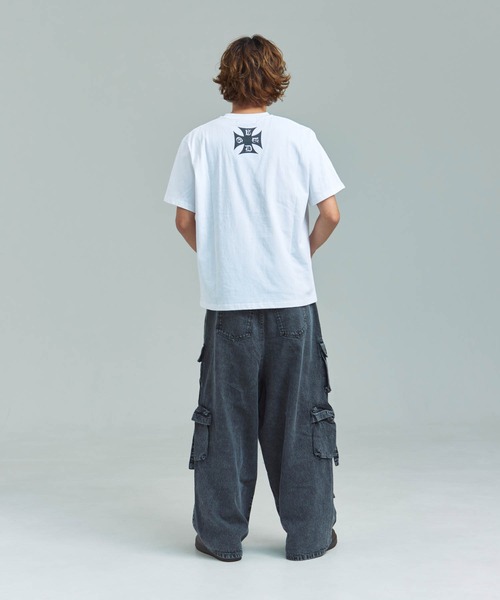 GALLIS ADDICTION(ガリスアディクション)の「GA O.E 刺繍-Print Tee(Tシャツ/カットソー・メンズ・ホワイト/ブラック・M/L)」の17枚目の写真