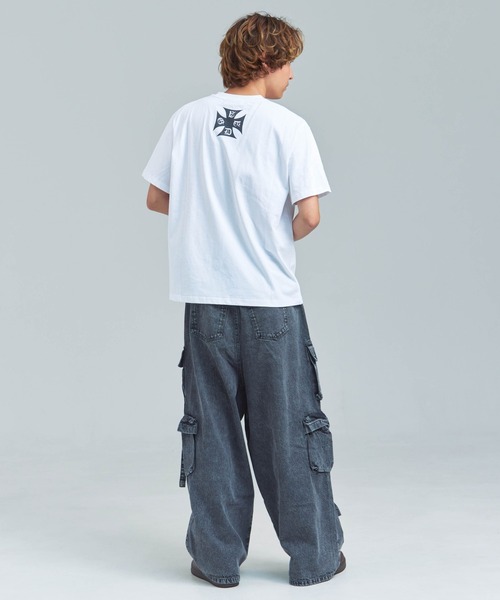 GALLIS ADDICTION(ガリスアディクション)の「GA O.E 刺繍-Print Tee(Tシャツ/カットソー・メンズ・ホワイト/ブラック・M/L)」の18枚目の写真