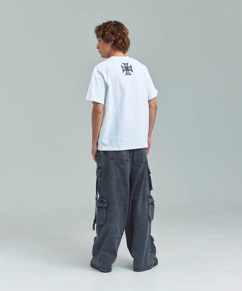 GALLIS ADDICTION(ガリスアディクション)の「GA O.E 刺繍-Print Tee(Tシャツ/カットソー・メンズ・ホワイト/ブラック・M/L)」の19枚目の写真