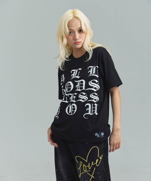 GALLIS ADDICTION(ガリスアディクション)の「GA O.E 刺繍-Print Tee(Tシャツ/カットソー・メンズ・ホワイト/ブラック・M/L)」の21枚目の写真