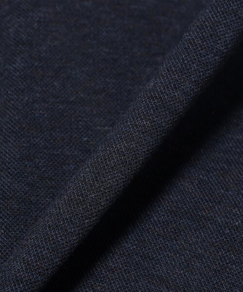 BEAMS F(ビームスエフ)の「【別注】MORGANO / コットン カノコ ショートスリーブ ポロシャツ(ポロシャツ・メンズ・インディゴブルー/ダークブラウン/ベージュ/ネイビー・52/44/46/48/50)」の22枚目の写真