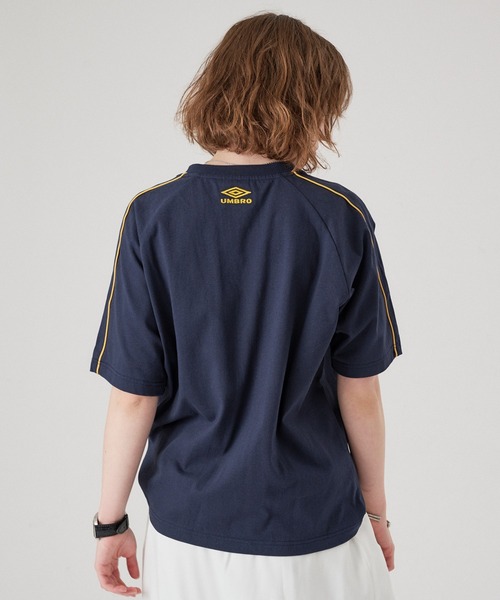 ONCILY(オンシェリー)の「【 UMBRO 】PIPING HEART LOGO T-SHIRT / パイピングハートロゴTシャツ(Tシャツ/カットソー・メンズ・オフホワイト/ブラック/ネイビー・SMALL/LARGE/MEDIUM)」の19枚目の写真