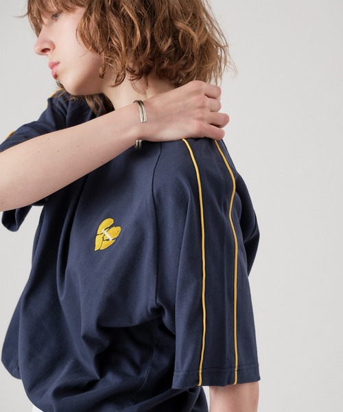 ONCILY(オンシェリー)の「【 UMBRO 】PIPING HEART LOGO T-SHIRT / パイピングハートロゴTシャツ(Tシャツ/カットソー・メンズ・オフホワイト/ブラック/ネイビー・SMALL/LARGE/MEDIUM)」の17枚目の写真
