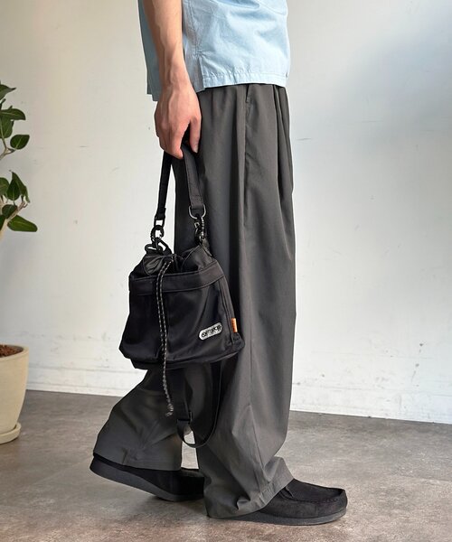 CPCM(シーピーシーエム)の「高機能2タックスラックス(その他パンツ・レディース・グリーン/ベージュ/グレー/ブラック・MEDIUM/LARGE)」の5枚目の写真