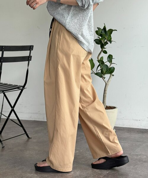 CPCM(シーピーシーエム)の「高機能2タックスラックス(その他パンツ・レディース・グリーン/ベージュ/グレー/ブラック・MEDIUM/LARGE)」の10枚目の写真
