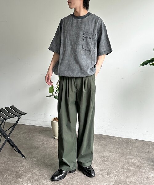 CPCM(シーピーシーエム)の「高機能2タックスラックス(その他パンツ・レディース・グリーン/ベージュ/グレー/ブラック・MEDIUM/LARGE)」の19枚目の写真